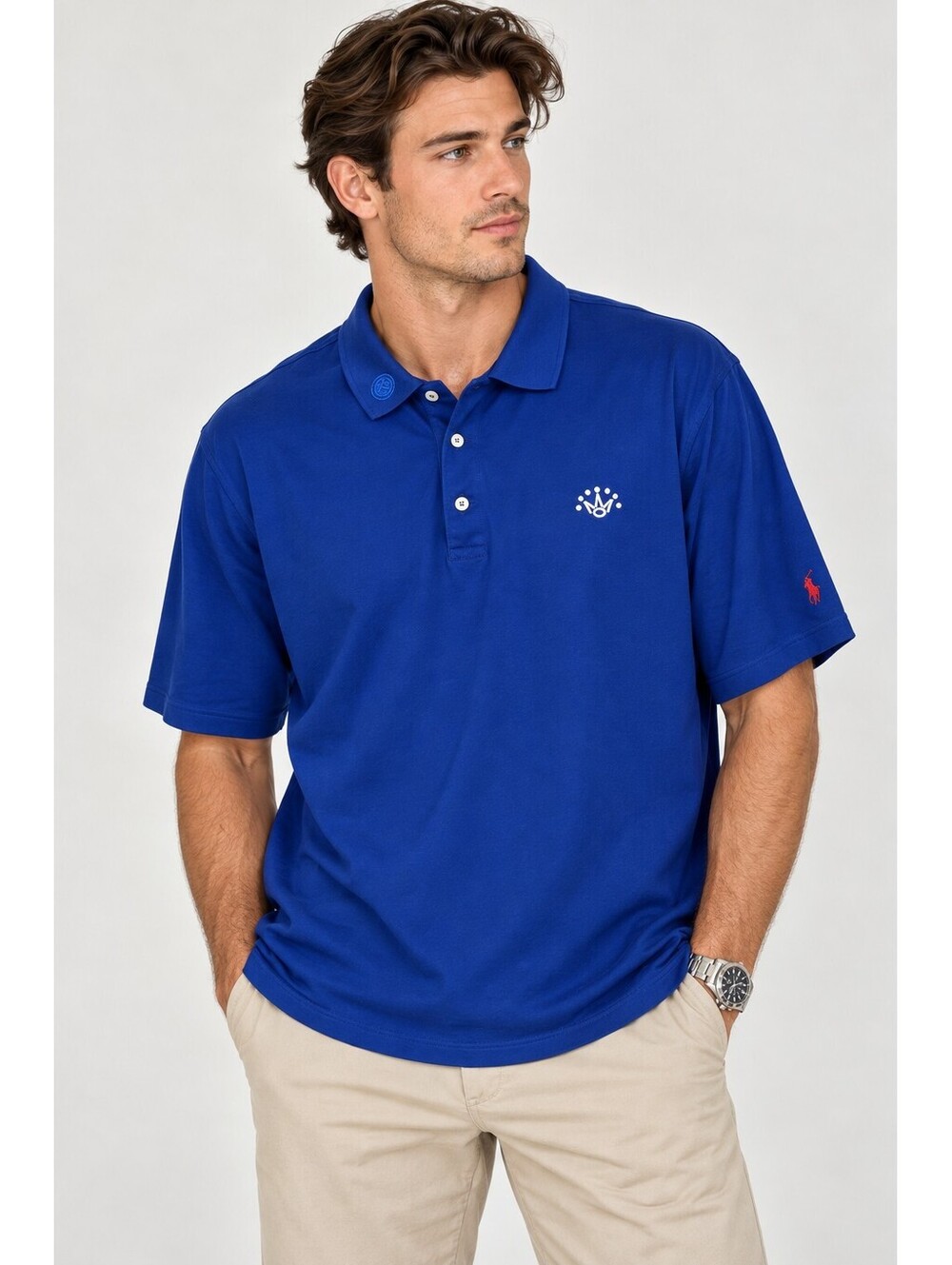 Polo Golf Ralph Lauren Rare Scotty Cameron Polo Shirt XXL Royal Blue Preppy